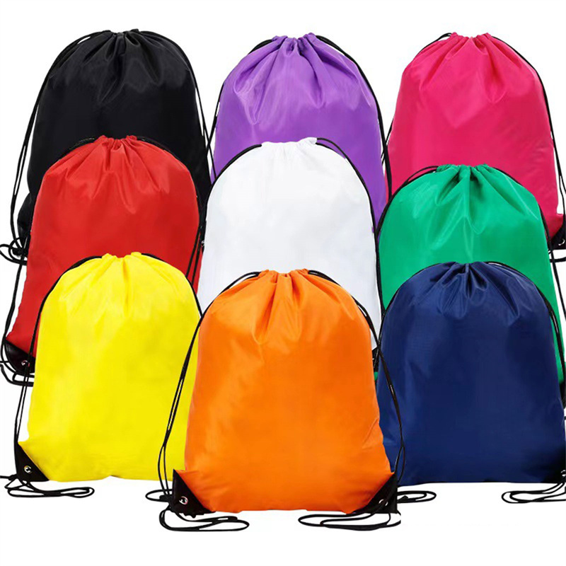 Pilates Yoga Bag - 1pc Drawstring Backpack Bag with Reflective