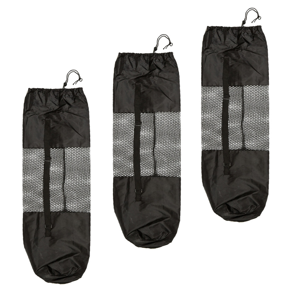 Yoga Mat Bag Carrier - 3Pcs Yoga Mat Mesh Bags Adjustable