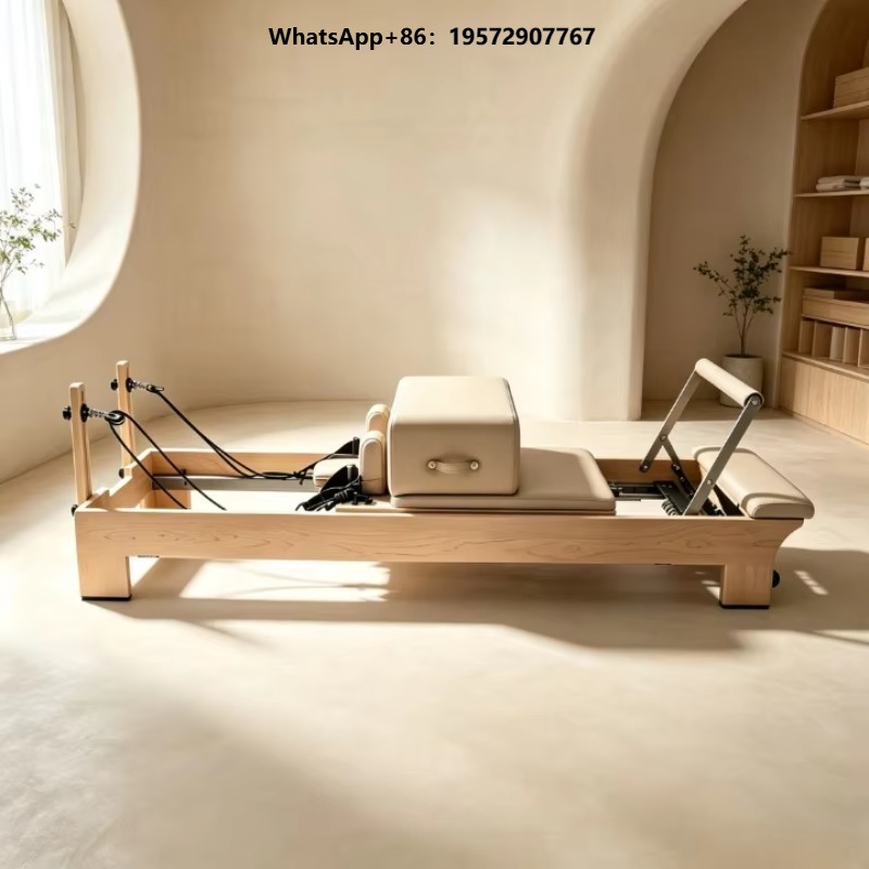 Pilates Yoga Studio - Commercial Grade Foldable Maple Wood Pilates