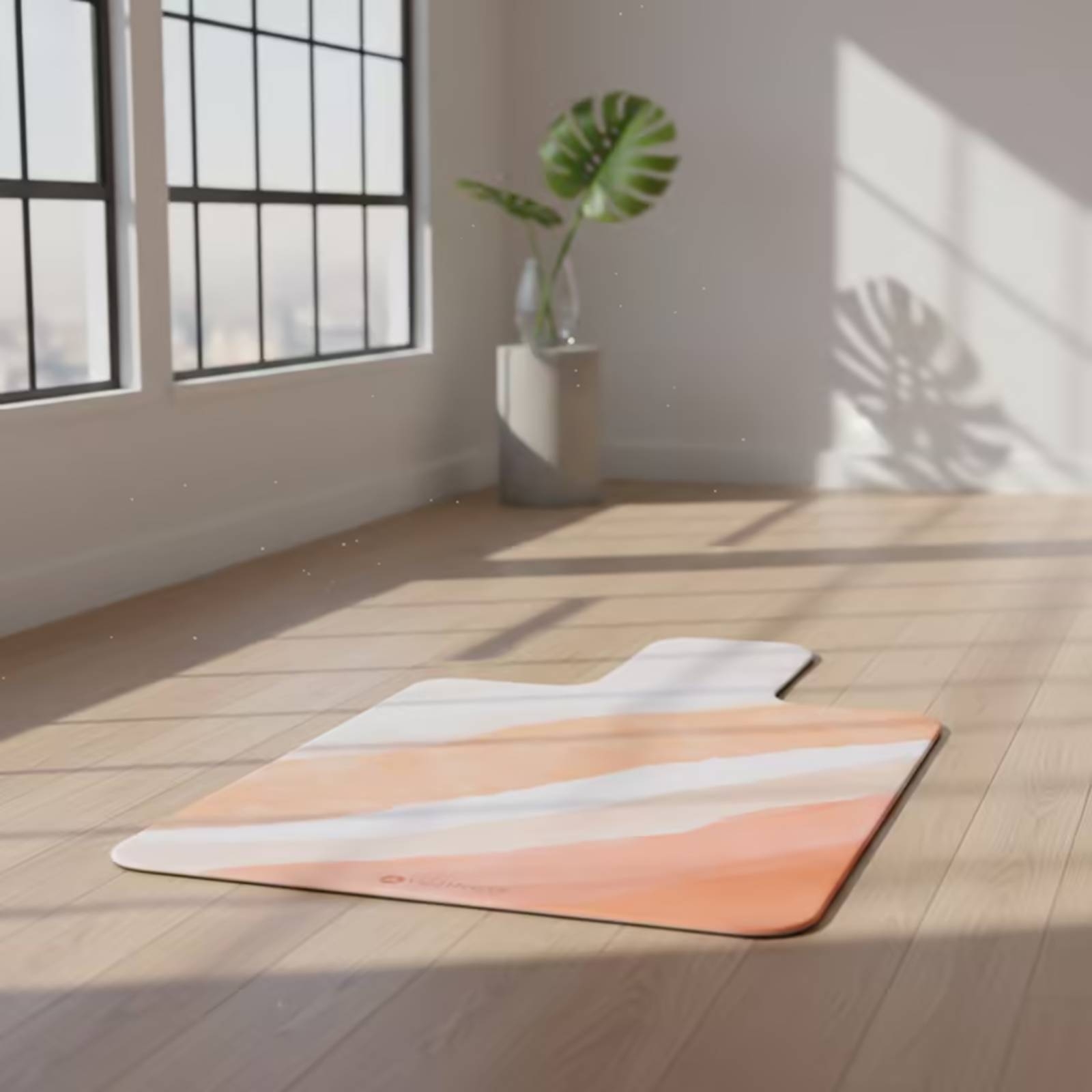 Pilates & Yoga Training Center - Exercise Mat Suede Pilates Mat Non