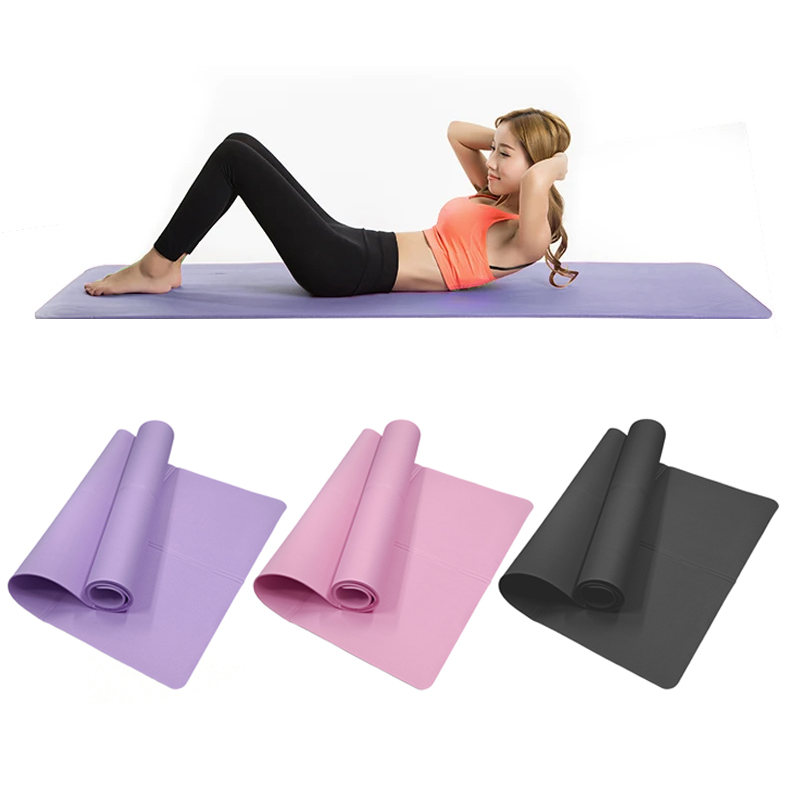 Pilates Yoga Mat Thickness - 4MM Thick EVA Yoga Mats Anti-slip