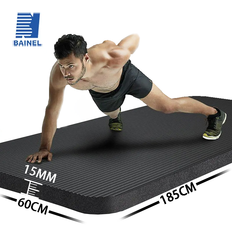 Pilates Yoga Mat Thickness - Non-slip Extra Thick 15mm Yoga Mat