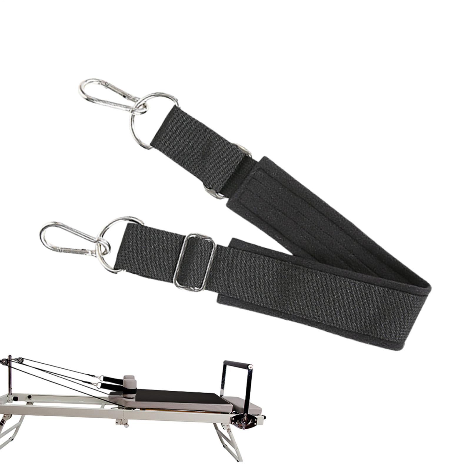 Pilates & Yoga Training Center - Reformer Footstrap Double-Loop Thickened Non-Slip Adjustable