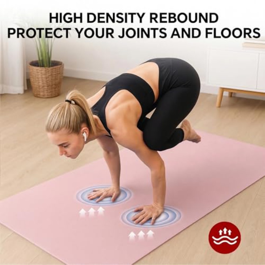 Extra Large Yoga Mat for Home  - огляд і ціна Pilates Yoga Mat Thickness