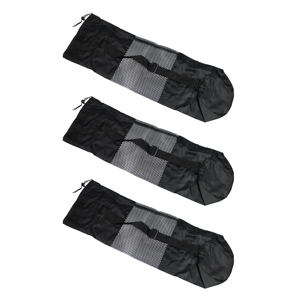 3Pcs Yoga Mat Mesh Bags Adjust - огляд і ціна Yoga Mat Bag Carrier