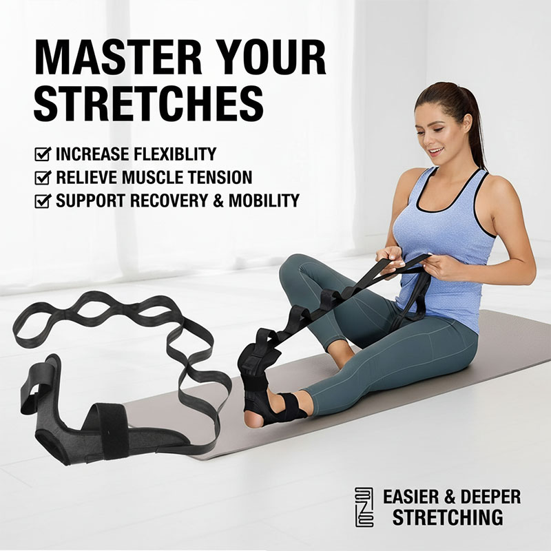 Yoga Leg Stretching Band Segme - огляд і ціна Pilates Yoga Joint