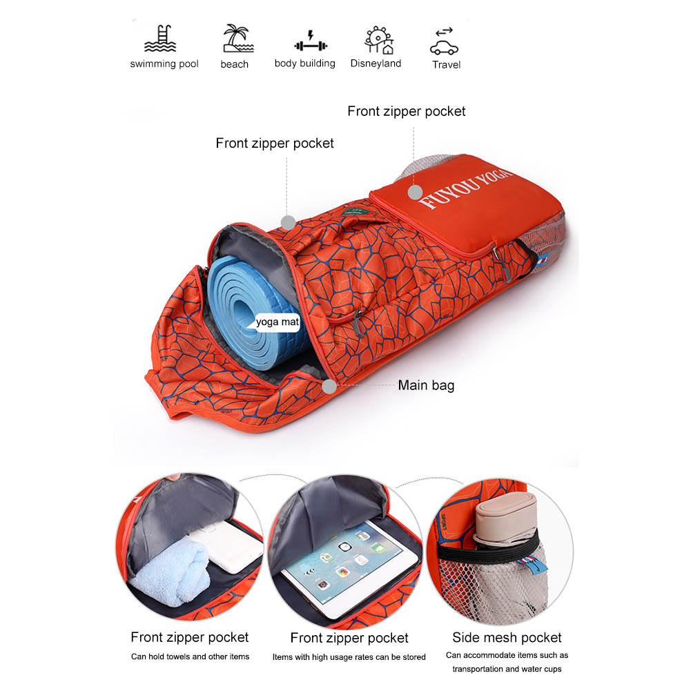 Yoga Exercise Bag Waterproof Y - огляд і ціна Pilates Yoga Bag