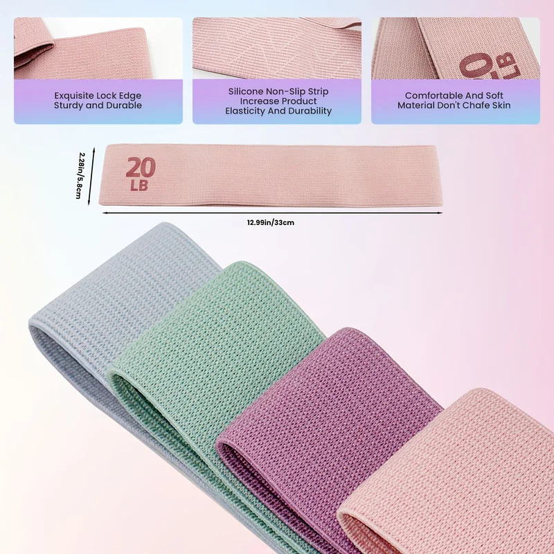 20-90LB Fabric Elastic Band Fi - огляд і ціна Pilates Yoga Joint