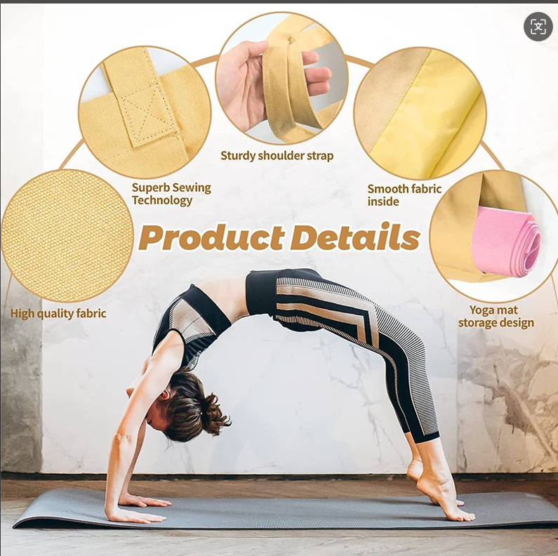 Multi‑Purpose Yoga Bag Yoga Ma - огляд і ціна Pilates Yoga Bag