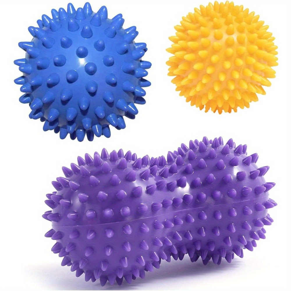 Spiky Massage Ball Set (3 Piec - огляд і ціна Acupressure Ball Set