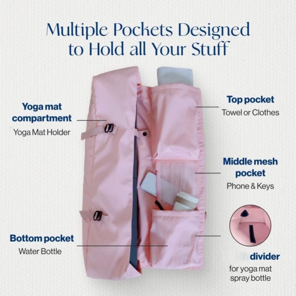New Design Waterproof Yoga Mat - огляд і ціна Yoga Mat Bag Carrier
