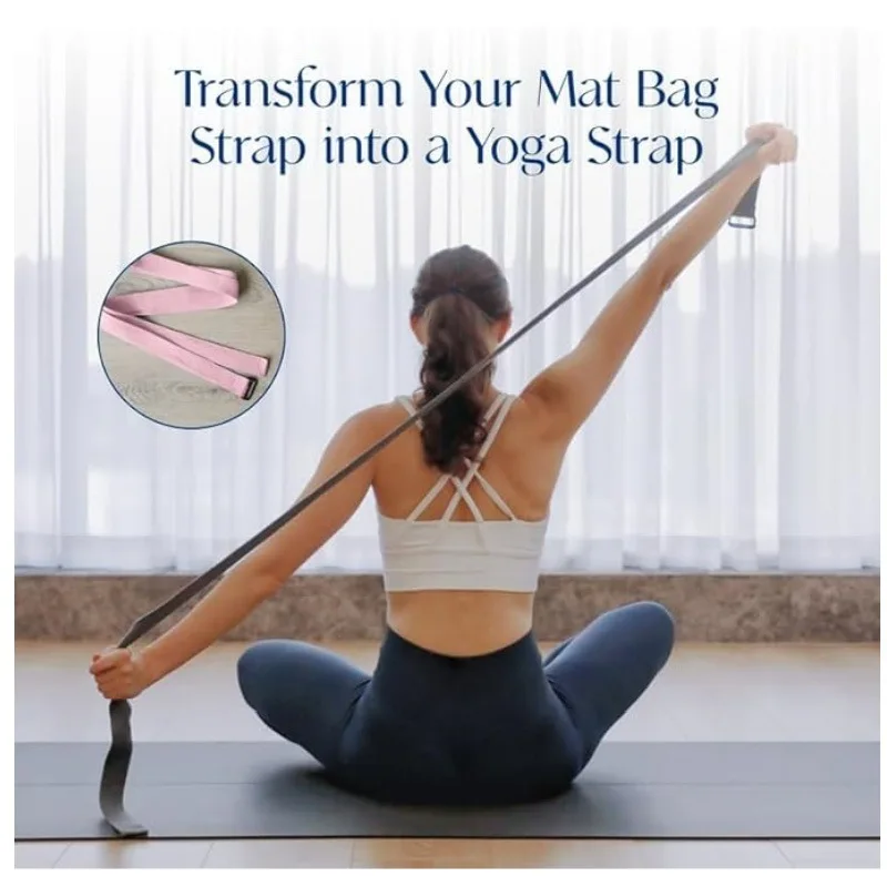 Yoga Mat Bag with Water Bottle - огляд і ціна Yoga Mat Bag Carrier