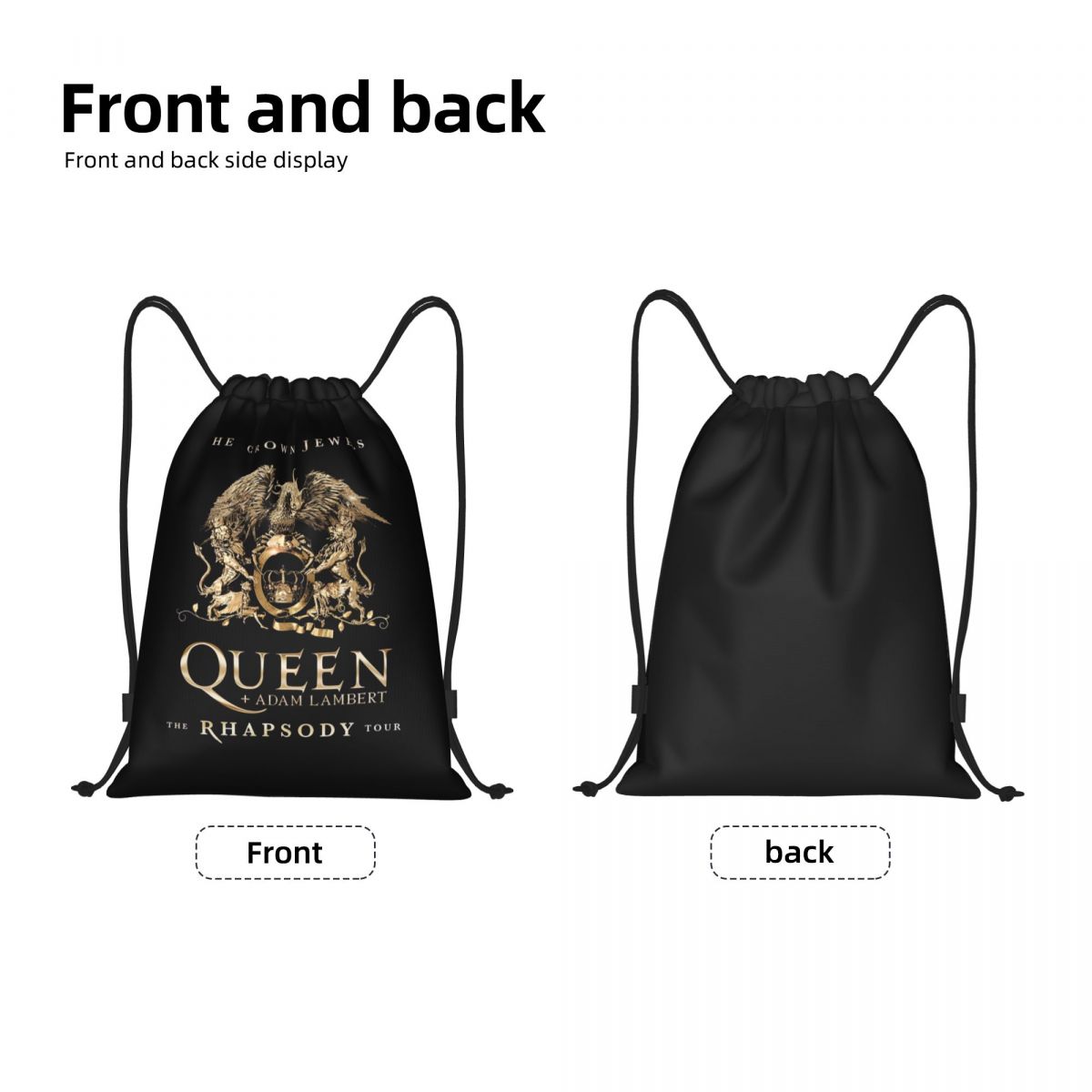 Custom Freddie Mercury Crown D - огляд і ціна Pilates Yoga Bag