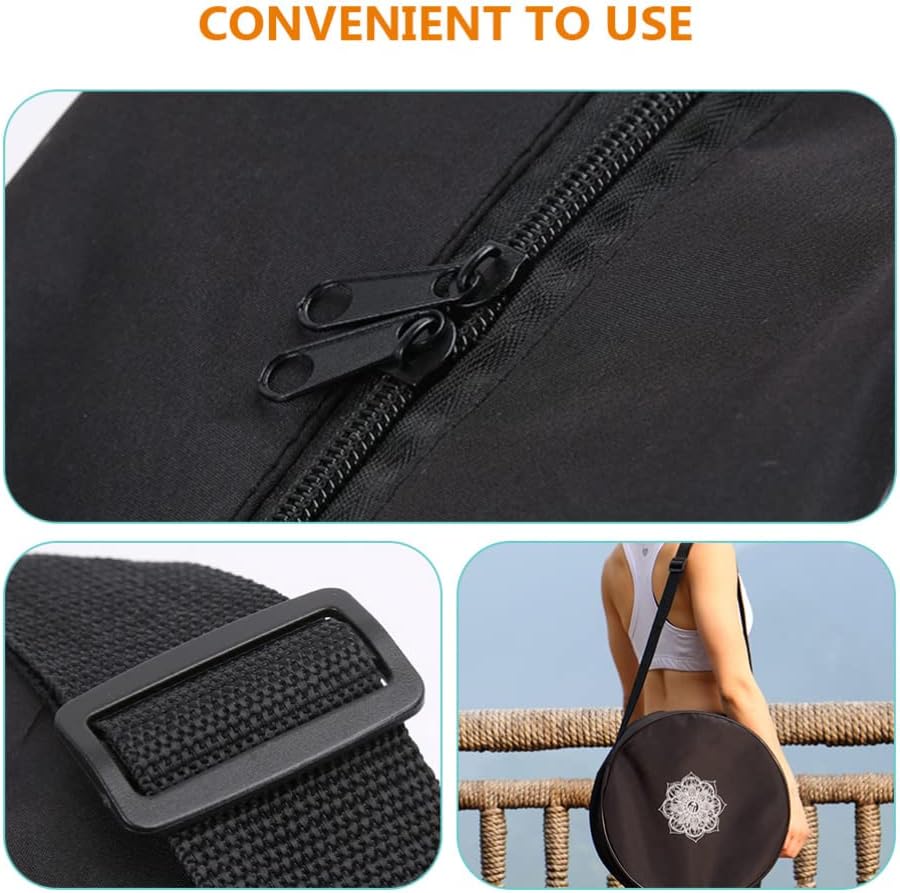 Yoga Wheel Bag Nylon Black Man - огляд і ціна Pilates Yoga Bag