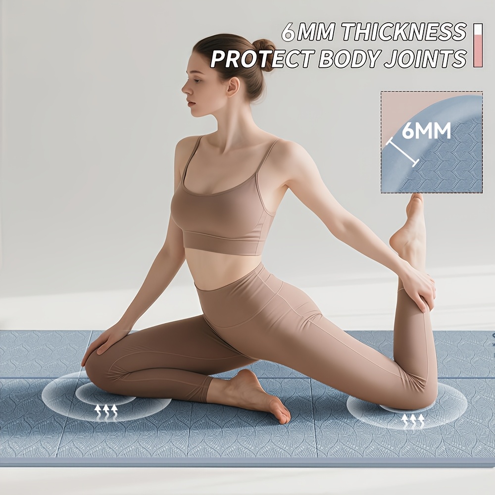 Non-Slip Extra Thick Foldable  - огляд і ціна Pilates Yoga Mat Thickness