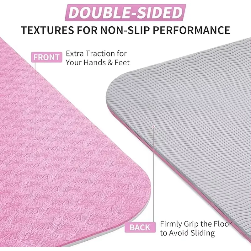 Comfort Slip TPE Pilates Mat E - огляд і ціна Pilates Yoga Mat Thickness