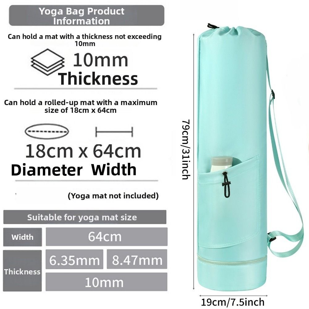 Large Capacity Yoga Mat Storag - огляд і ціна Yoga Mat Bag Carrier