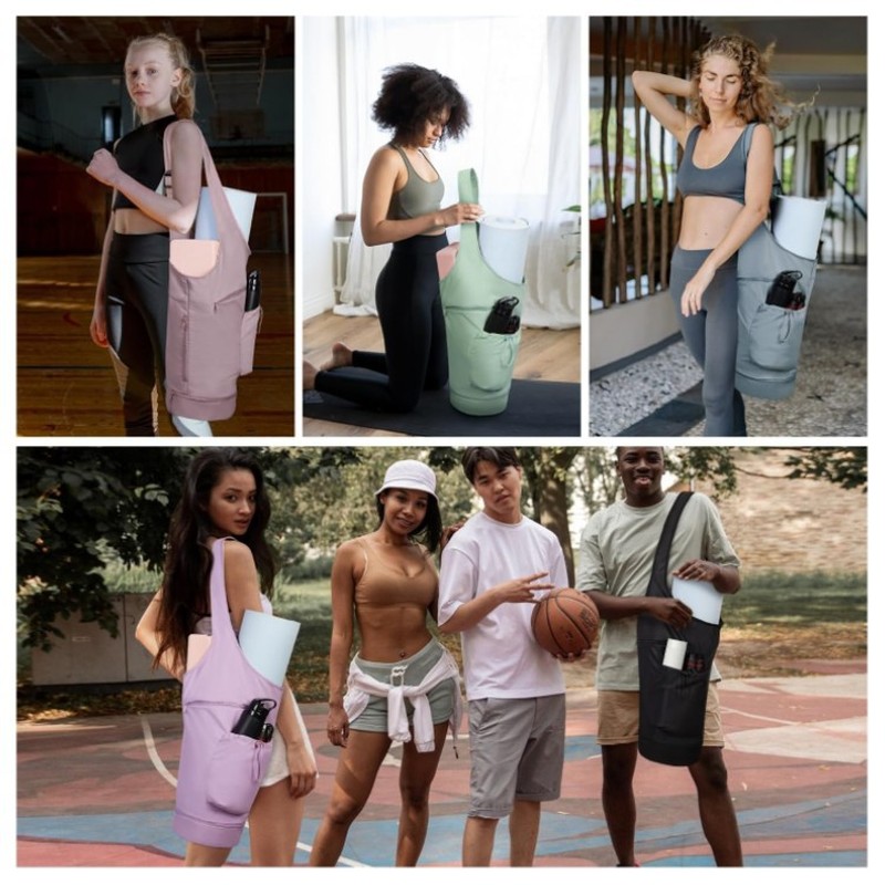 Large opening long handle yoga - огляд і ціна Yoga Mat Bag Carrier