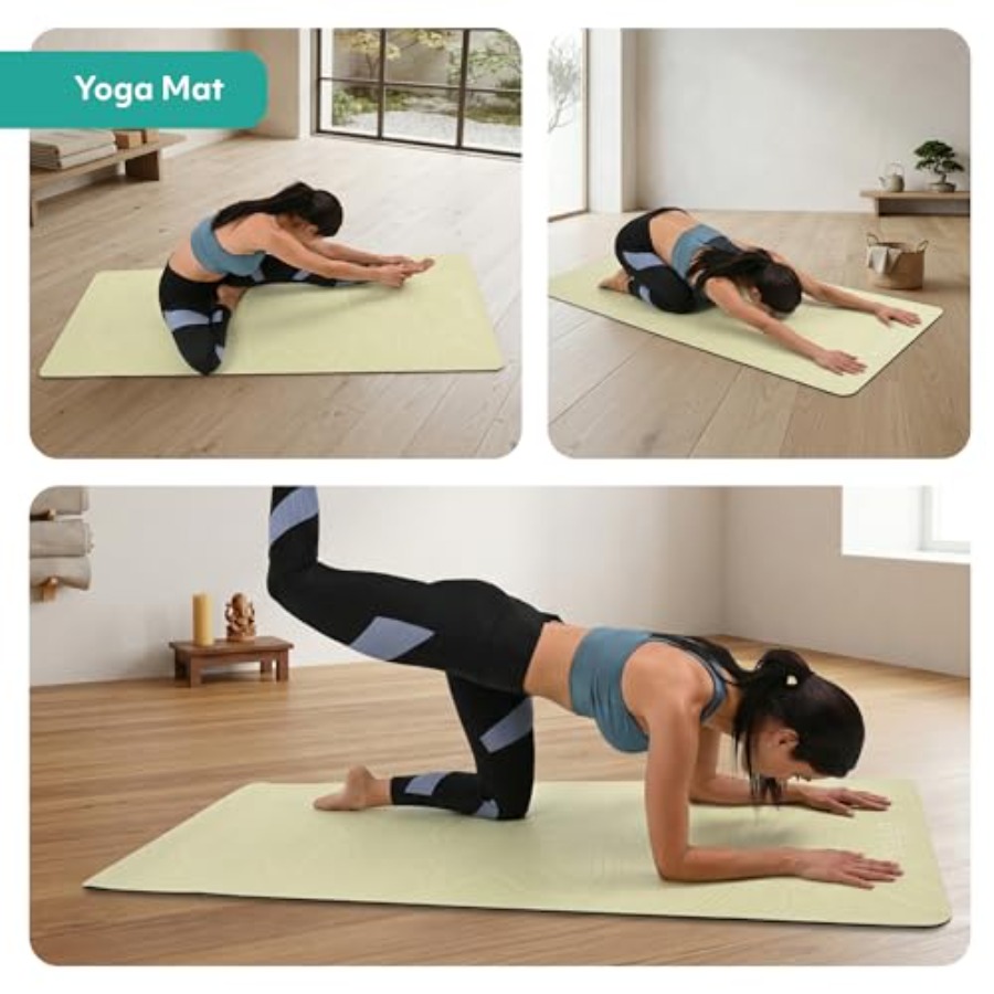 Yoga Mat for Pilates Fitness T - огляд і ціна Pilates Yoga Mat Thickness