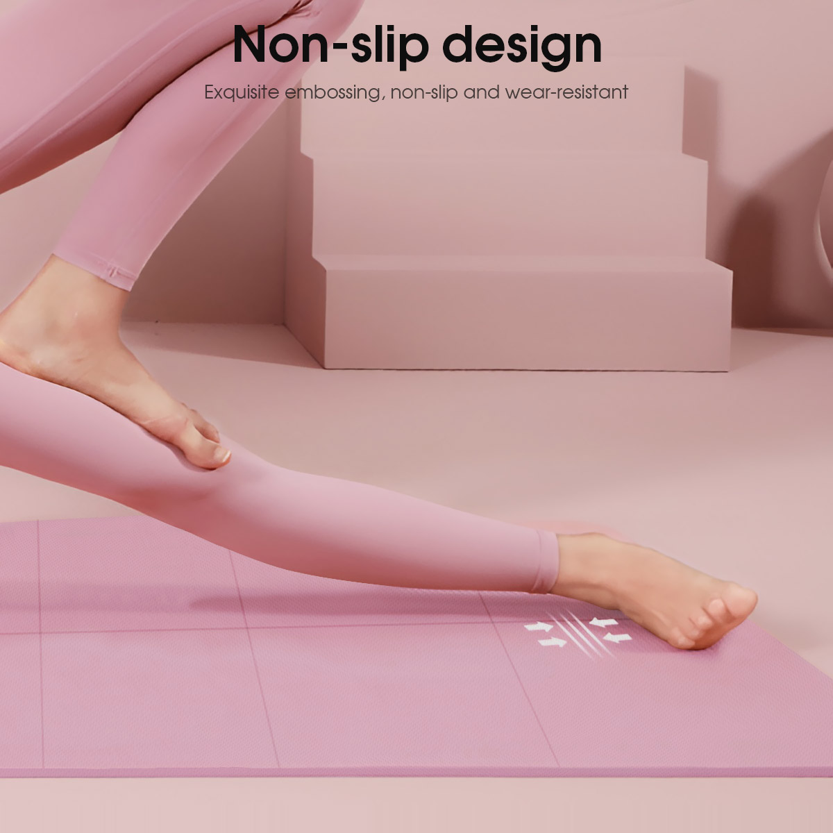 4MM Thick EVA Yoga Mats Anti-s - огляд і ціна Pilates Yoga Mat Thickness