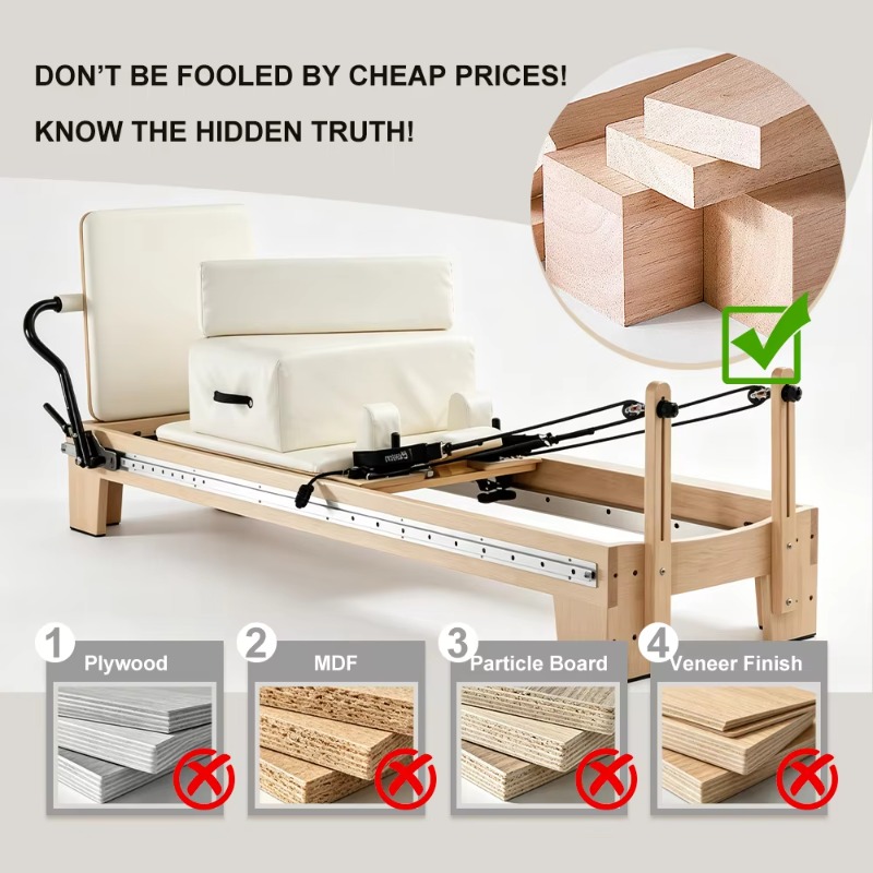 Professional Adjustable Wood P - огляд і ціна Pilates Yoga Studio