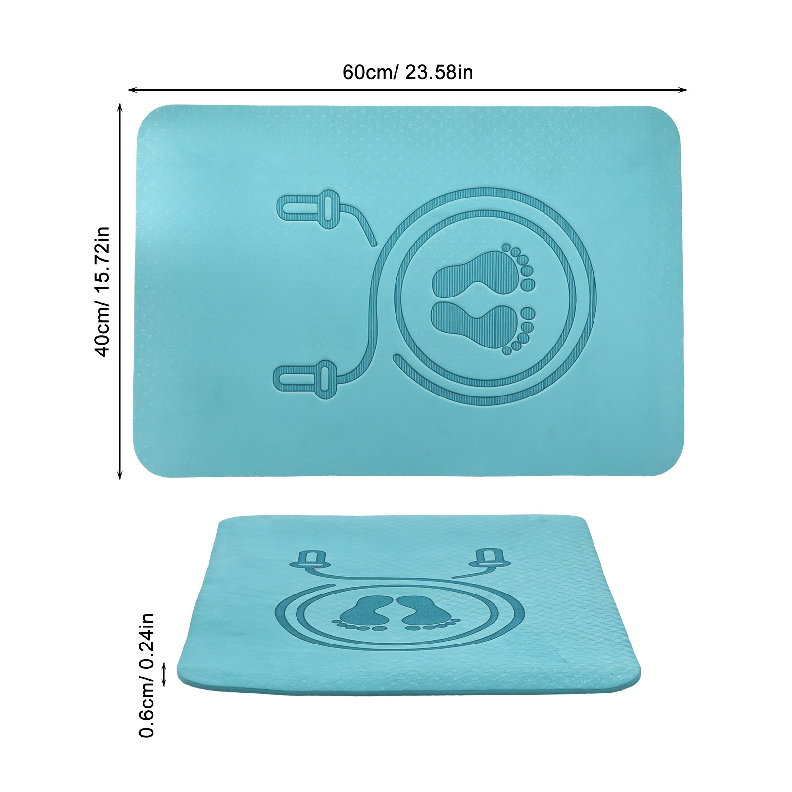 Premium Tpe Jump Rope Mat Non- - огляд і ціна Pilates Yoga Joint