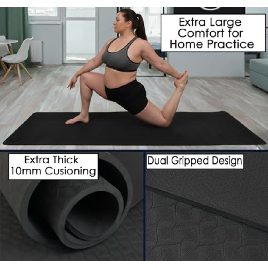 Home workout yoga mat, extra t - огляд і ціна Pilates Yoga Mat Thickness